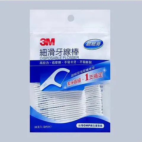 3M Scotch 細滑牙線棒DF01 36支隨身包